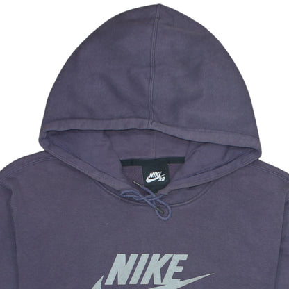 Womens UK Size M Nike Purple Pullover Hoodie