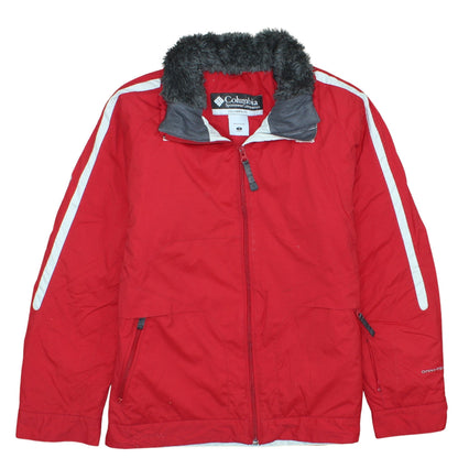 Womens UK Size S Columbia Red Ski Jacket