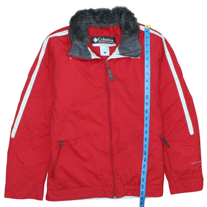 Womens UK Size S Columbia Red Ski Jacket