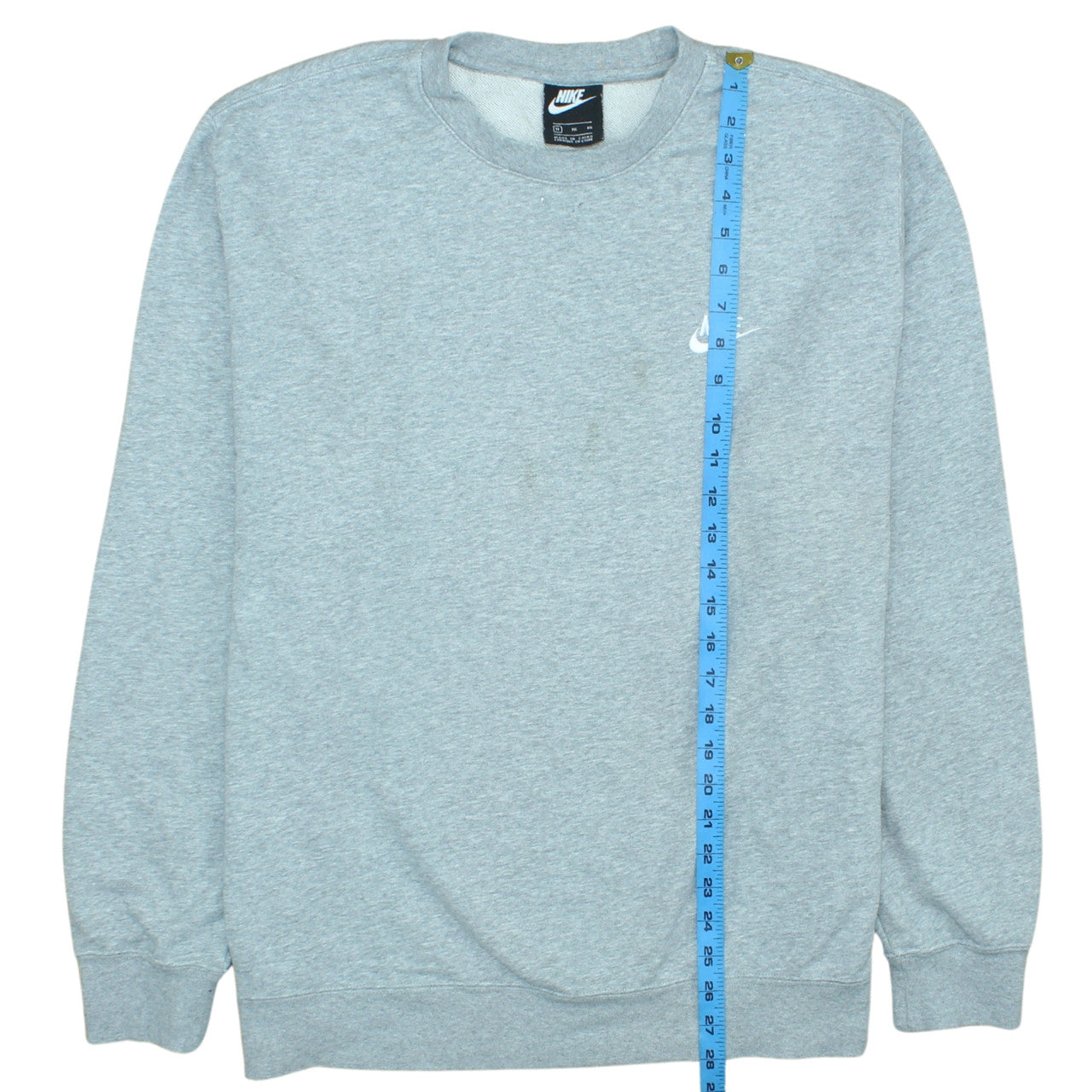Mens UK Size XL Nike Grey Pullover Sweatshirt