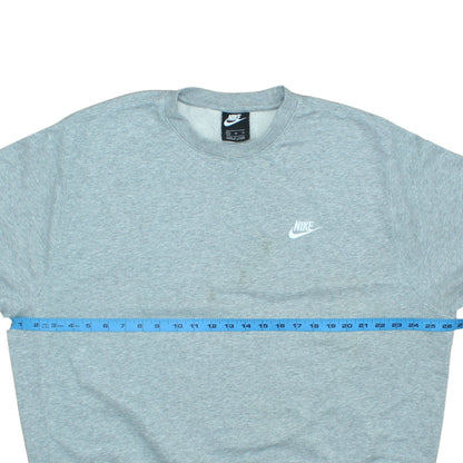 Mens UK Size XL Nike Grey Pullover Sweatshirt