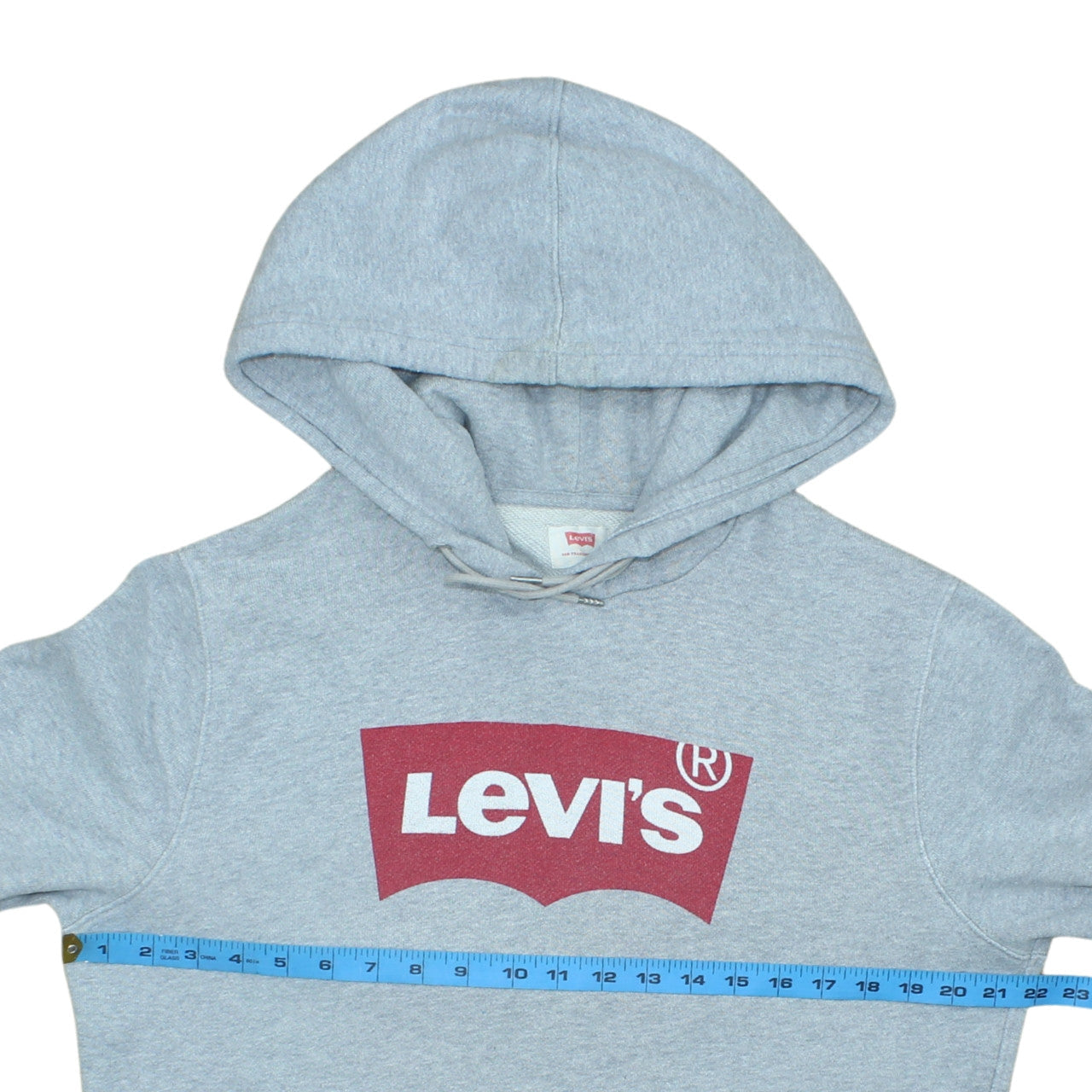 Mens UK Size S Levi's Grey Pullover Hoodie