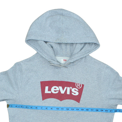 Mens UK Size S Levi's Grey Pullover Hoodie