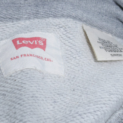 Mens UK Size S Levi's Grey Pullover Hoodie