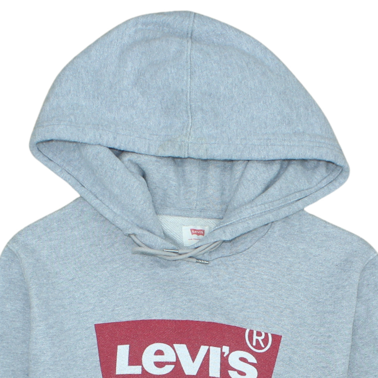 Mens UK Size S Levi's Grey Pullover Hoodie