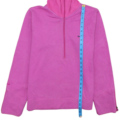 Womens UK Size XL Nike Pink Pullover Sweatshirt