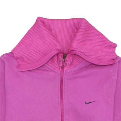 Womens UK Size XL Nike Pink Pullover Sweatshirt