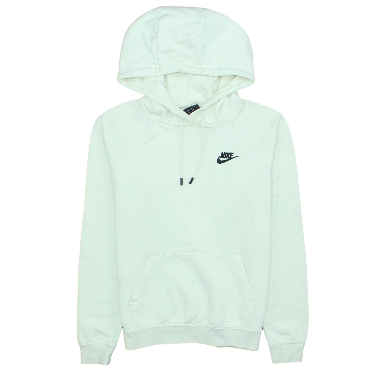 Womens UK Size XS Nike Beige Pullover Hoodie