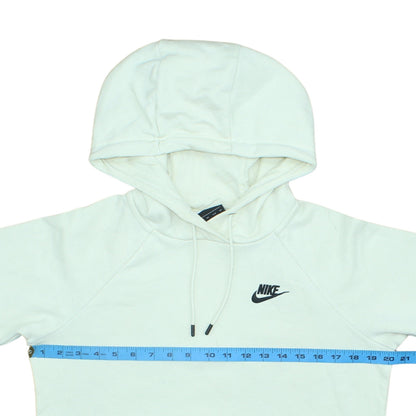 Womens UK Size XS Nike Beige Pullover Hoodie
