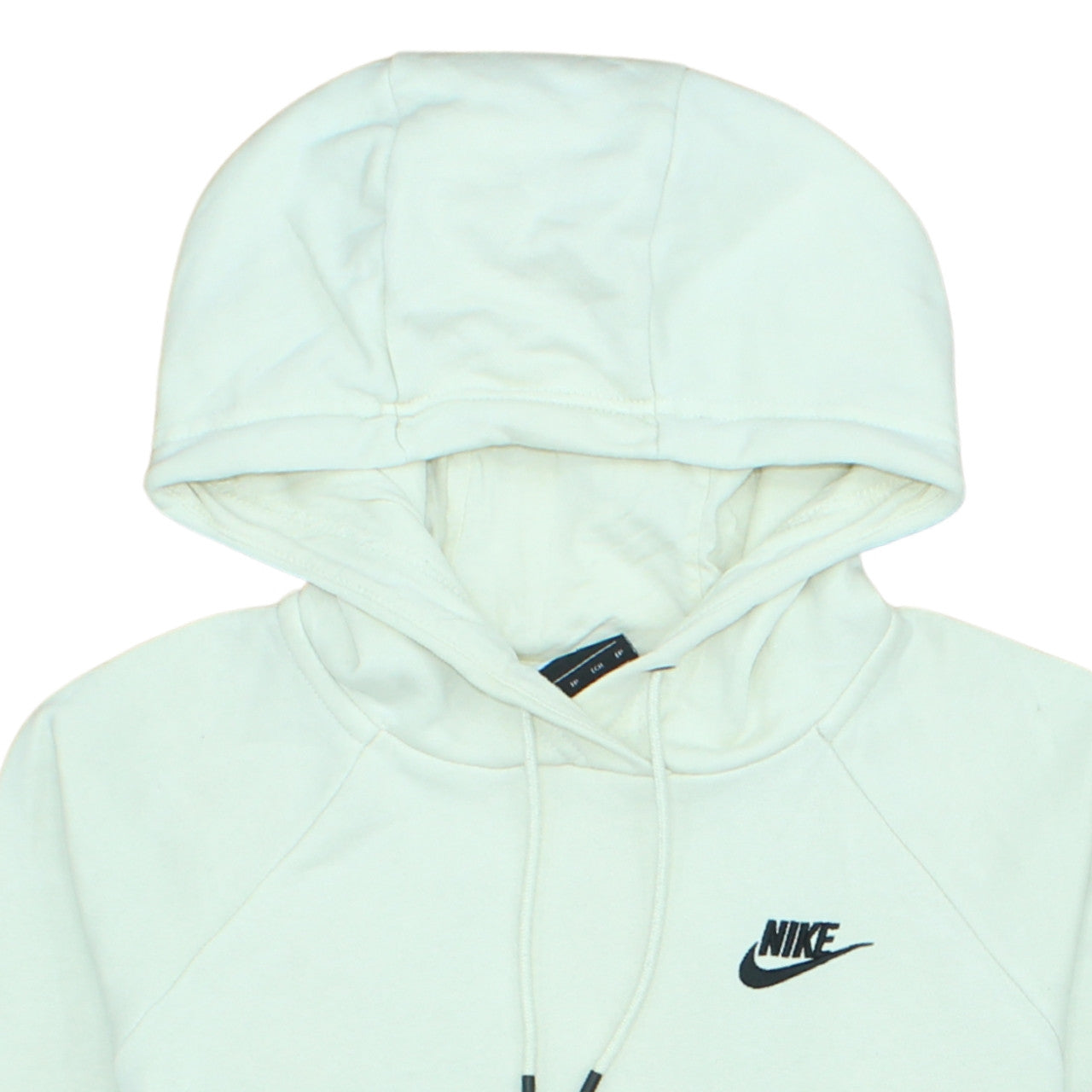 Womens UK Size XS Nike Beige Pullover Hoodie