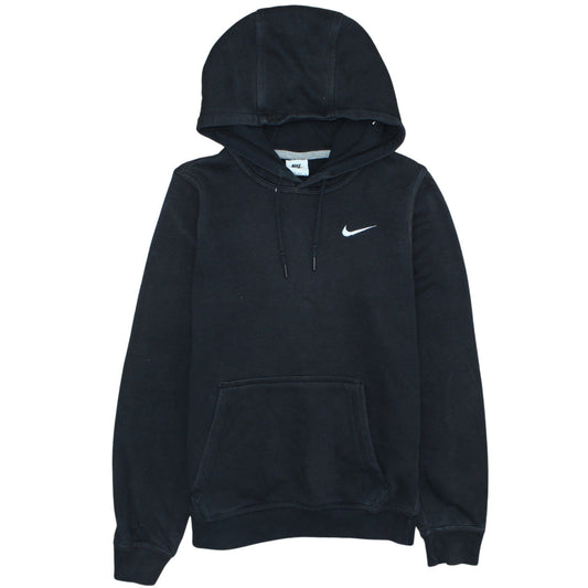 Womens UK Size XS Nike Black Pullover Hoodie