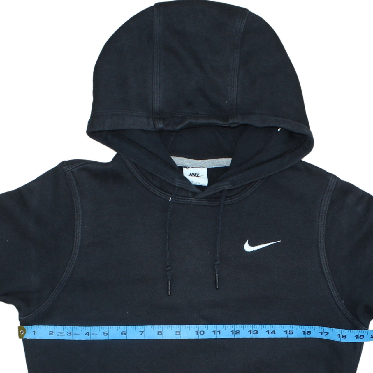 Womens UK Size XS Nike Black Pullover Hoodie