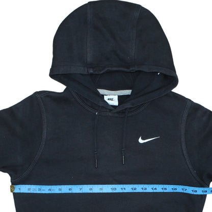 Womens UK Size XS Nike Black Pullover Hoodie