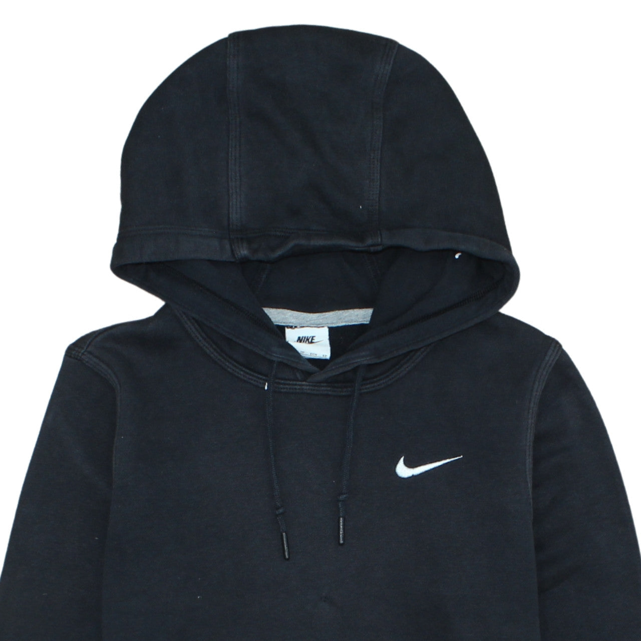 Womens UK Size XS Nike Black Pullover Hoodie