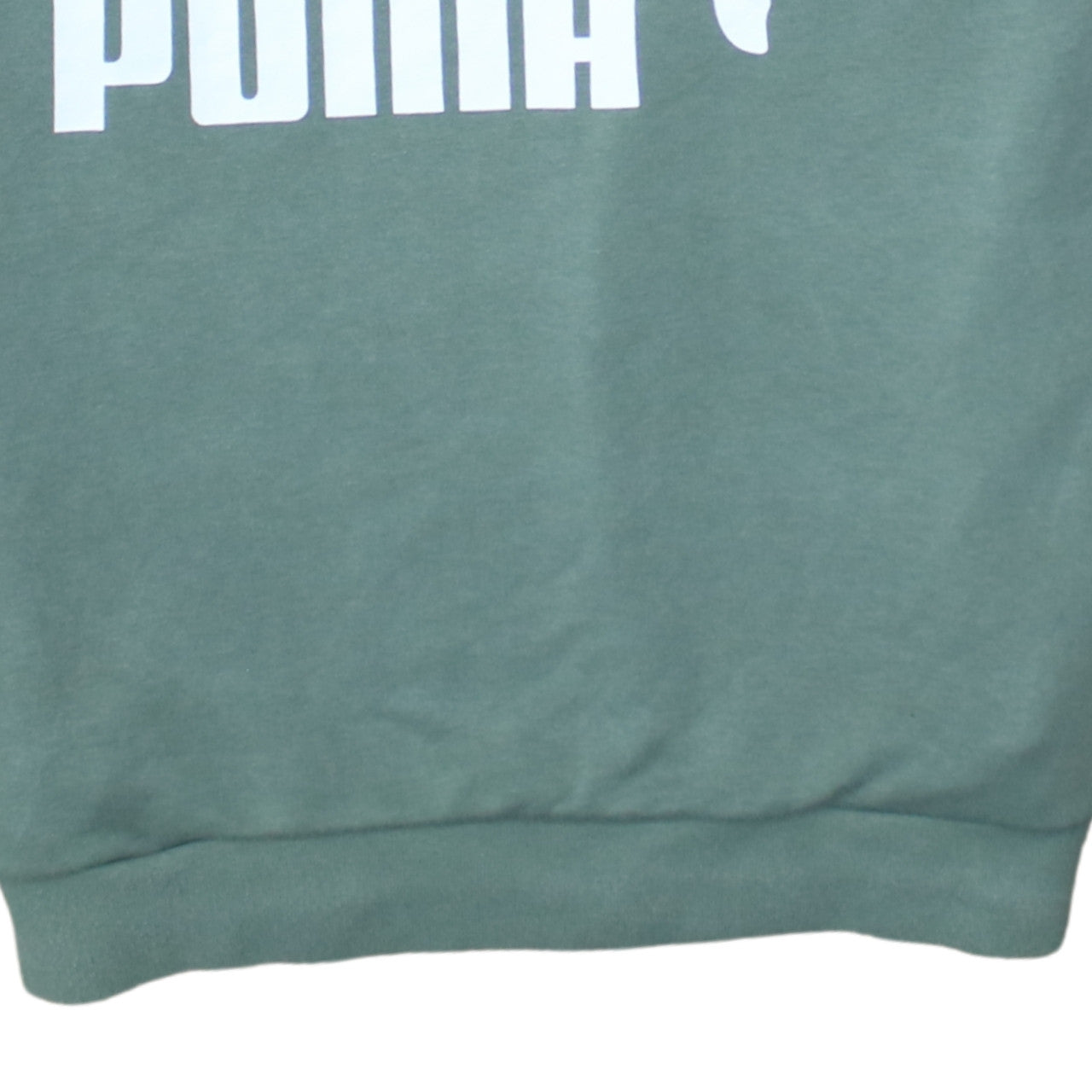 Womens UK Size 10 PUMA Green Pullover Hoodie