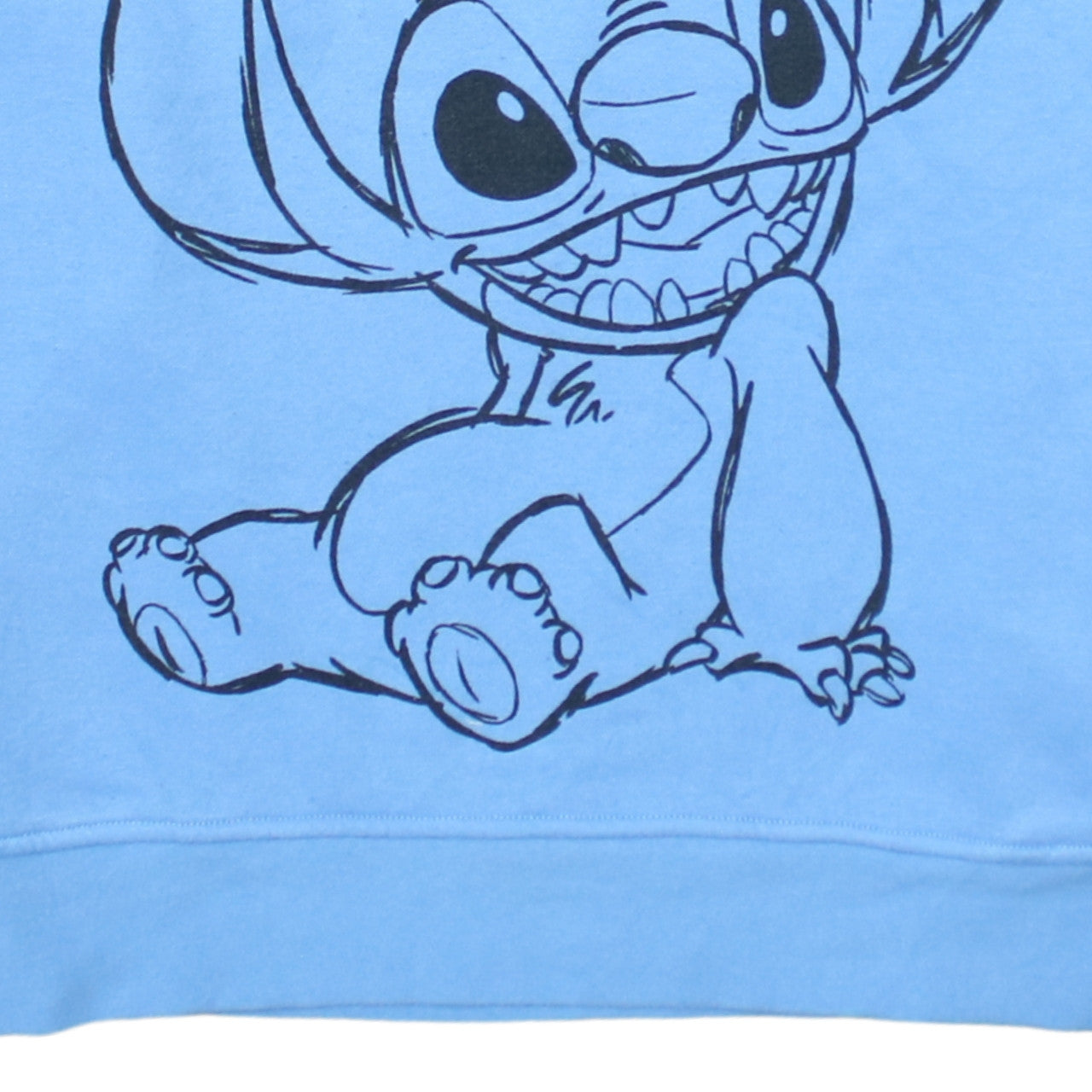 Womens UK Size S Disney Blue Pullover Sweatshirt