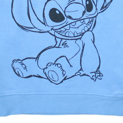 Womens UK Size S Disney Blue Pullover Sweatshirt