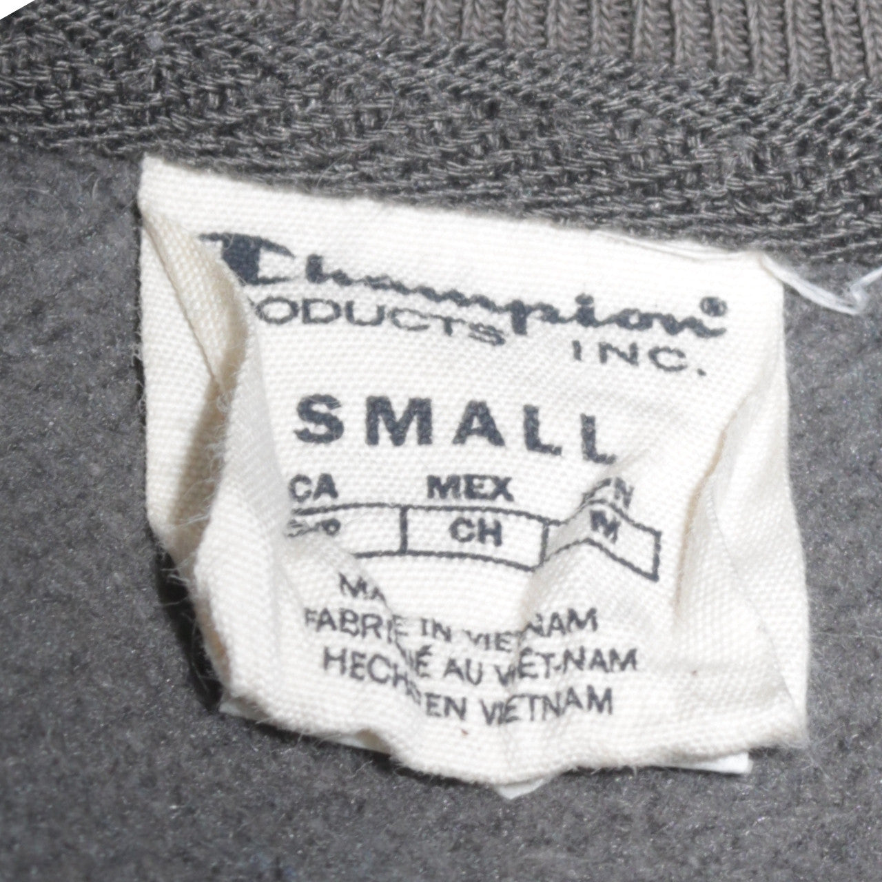 Mens UK Size S Champion Grey Pullover Sweatshirt