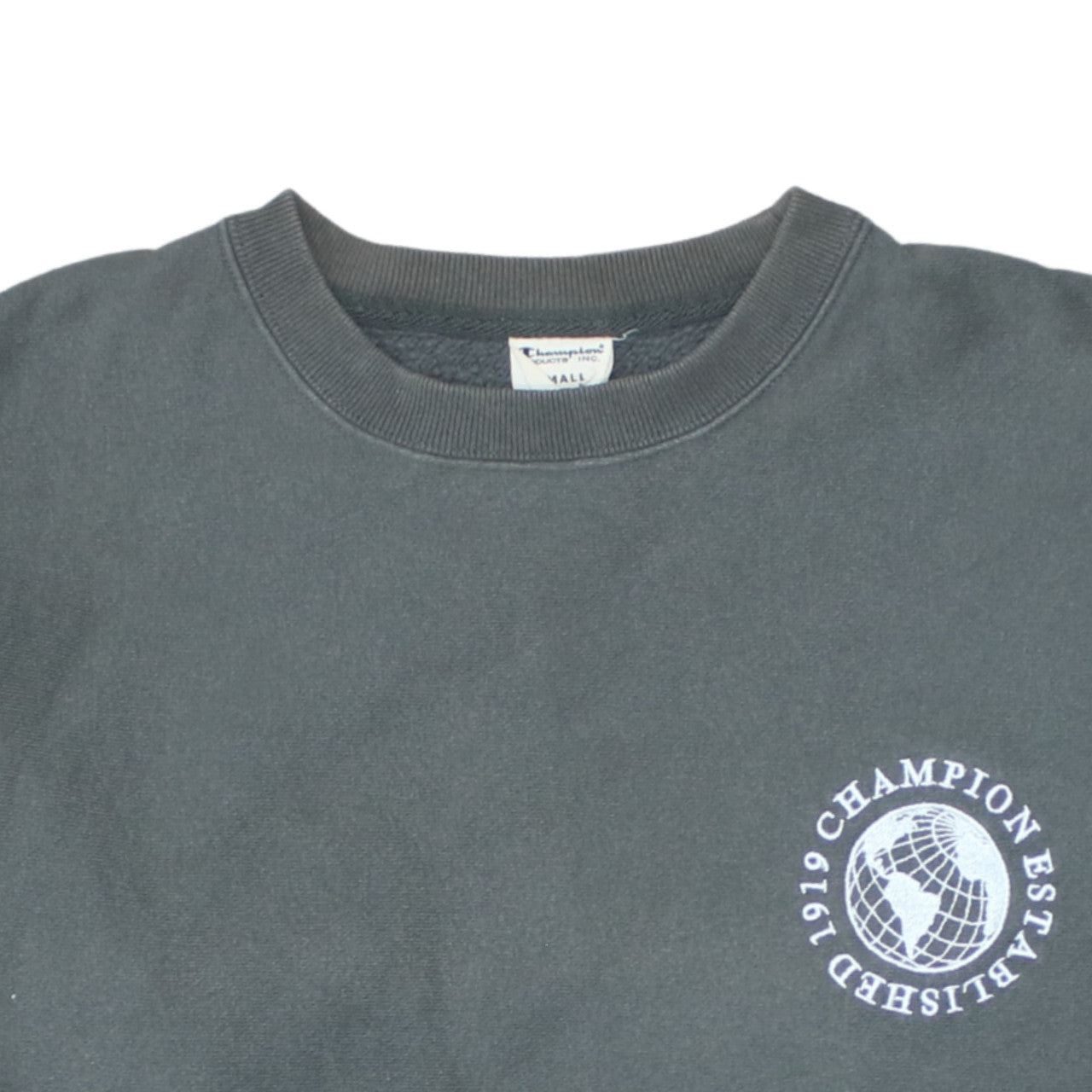 Mens UK Size S Champion Grey Pullover Sweatshirt