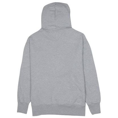 Mens UK Size L Tommy Jeans Grey Pullover Hoodie