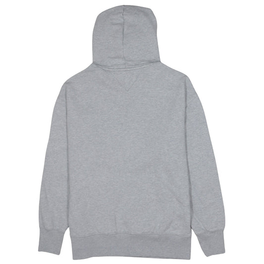 Mens UK Size L Tommy Jeans Grey Pullover Hoodie