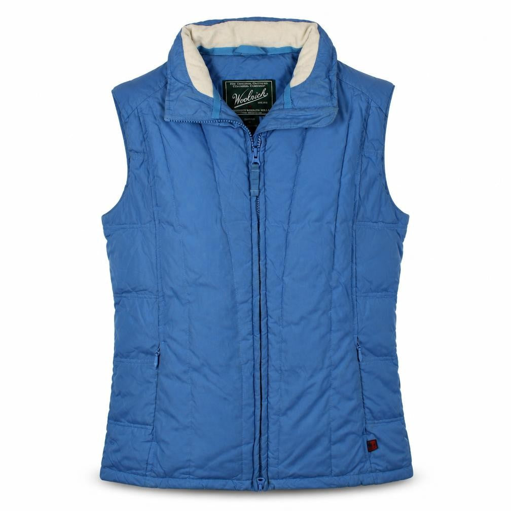 Womens UK Size S Woolrich Blue Puffer Jacket