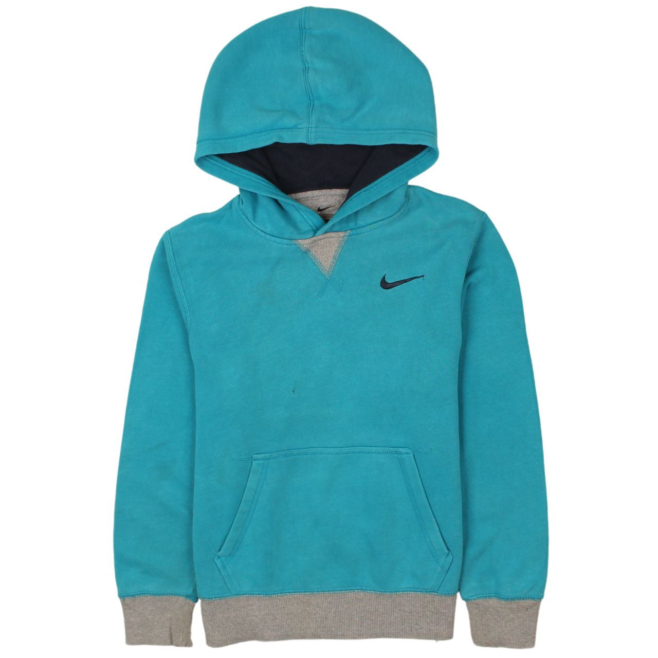 Boys UK Size M Nike Blue Pullover Hoodie