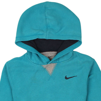 Boys UK Size M Nike Blue Pullover Hoodie