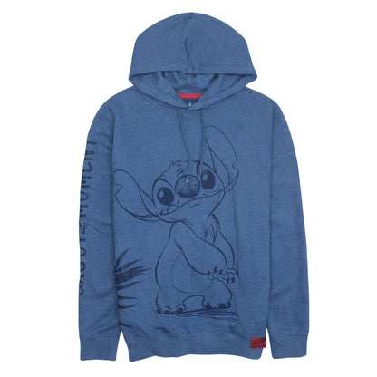 Womens UK Size S Disney Blue Pullover Hoodie