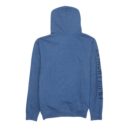 Womens UK Size S Disney Blue Pullover Hoodie