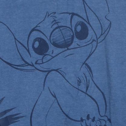 Womens UK Size S Disney Blue Pullover Hoodie