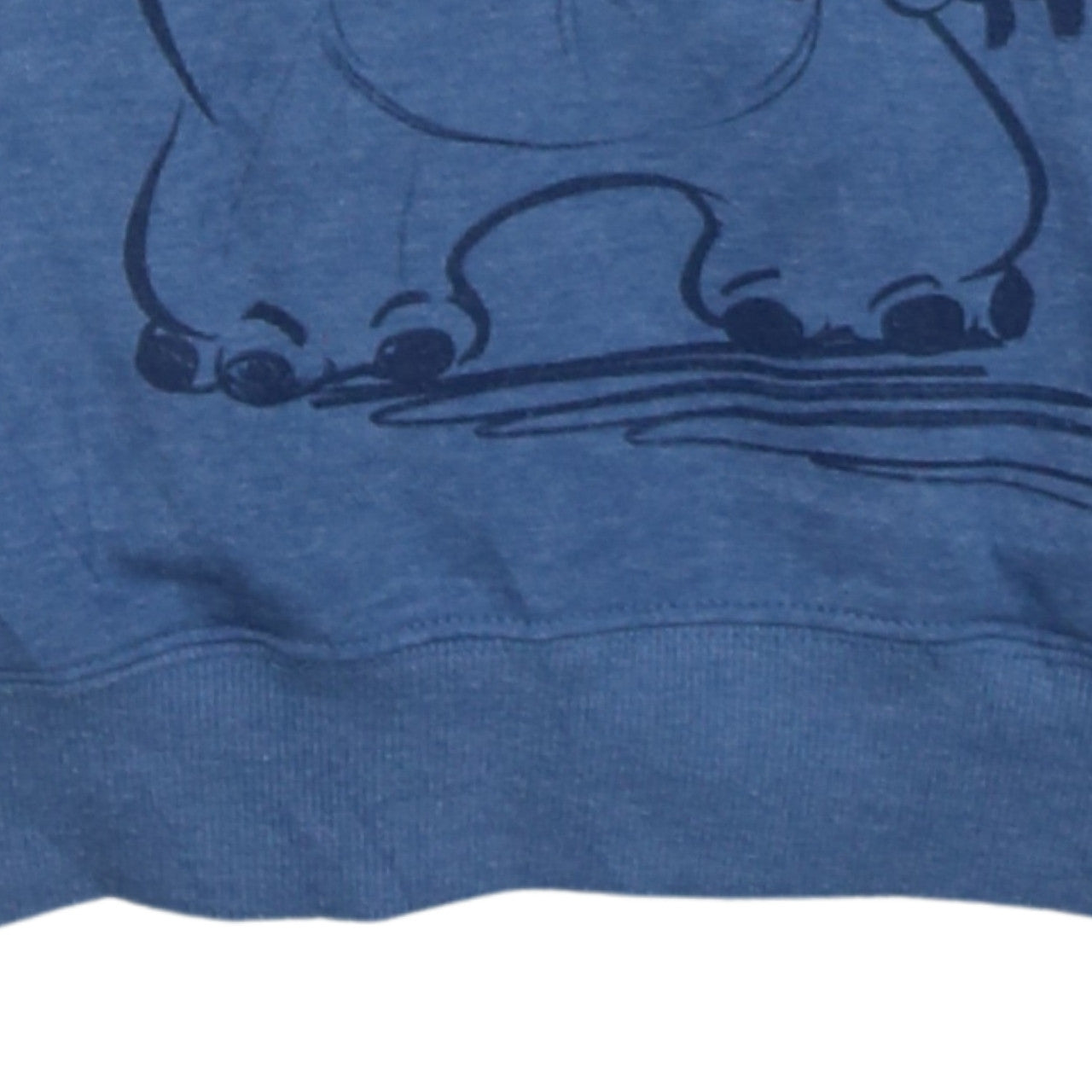 Womens UK Size S Disney Blue Pullover Hoodie