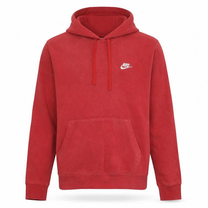 Mens UK Size M Nike Red Pullover Hoodie