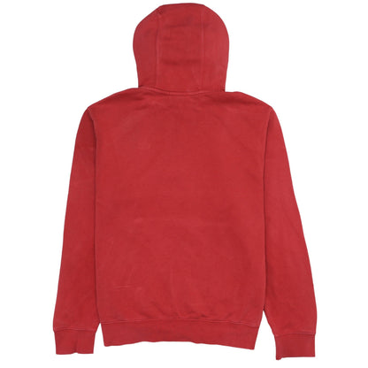 Mens UK Size M Nike Red Pullover Hoodie