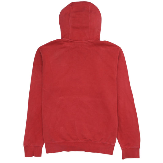 Mens UK Size M Nike Red Pullover Hoodie