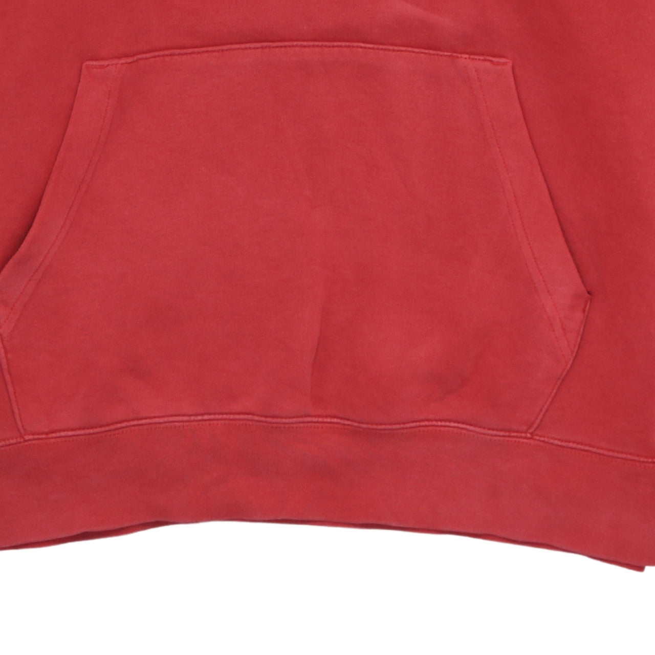 Mens UK Size M Nike Red Pullover Hoodie