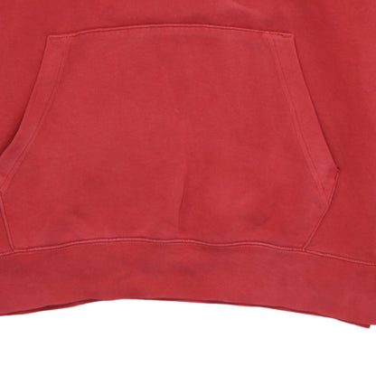 Mens UK Size M Nike Red Pullover Hoodie