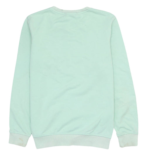 Womens UK Size XS Tommy Hilfiger Green Pullover Sweatshirt