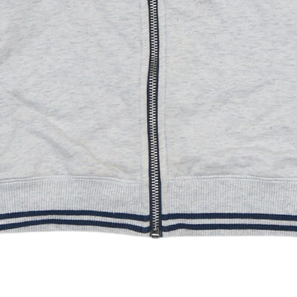 Tommy Hilfiger Womens Grey Full Zip Sweatshirt Size S Casual