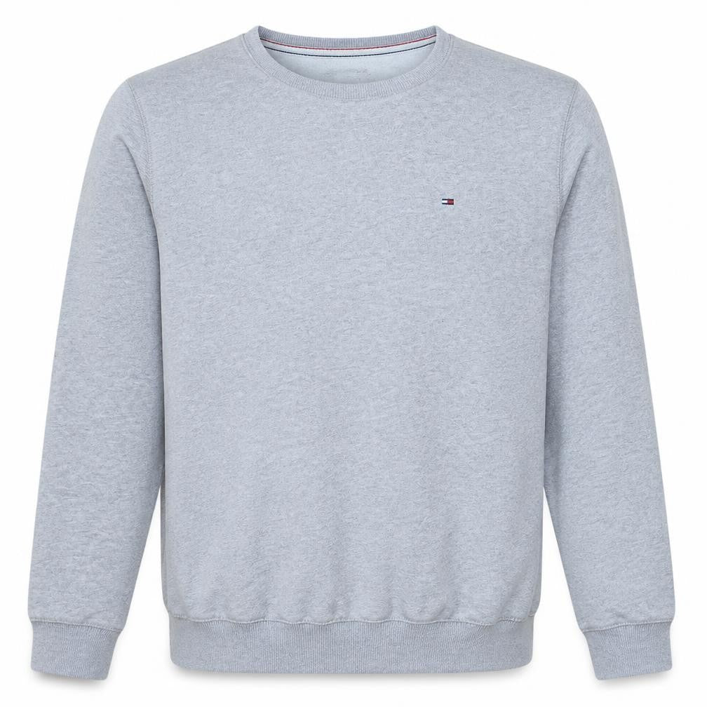 Mens UK Size L Hilfiger Denim Grey Pullover Sweatshirt