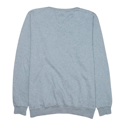Mens UK Size L Hilfiger Denim Grey Pullover Sweatshirt