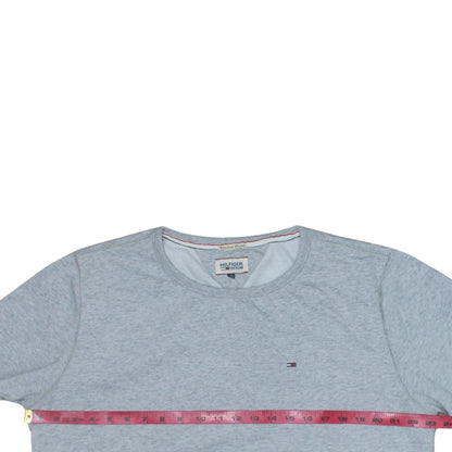 Mens UK Size L Hilfiger Denim Grey Pullover Sweatshirt