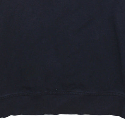 Napapijri Mens Blue Crew Neck Logo Sweatshirt Size L