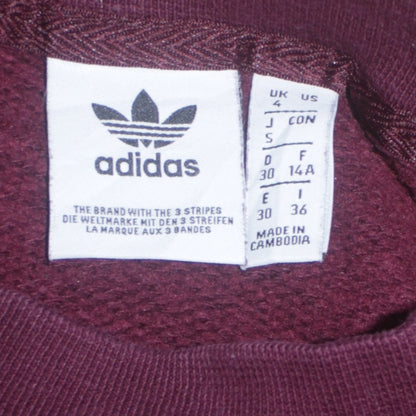 Womens UK Size 4 adidas Multicoloured Pullover Sweatshirt
