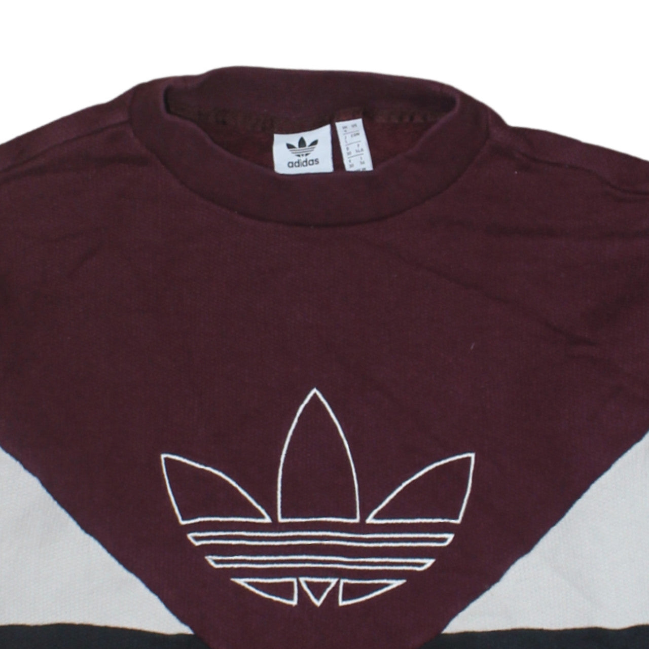 Womens UK Size 4 adidas Multicoloured Pullover Sweatshirt