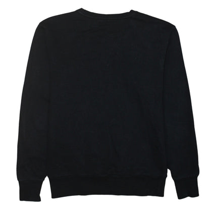 Ellesse Mens Black Pullover Sweatshirt M Regular Fit Logo Jumper