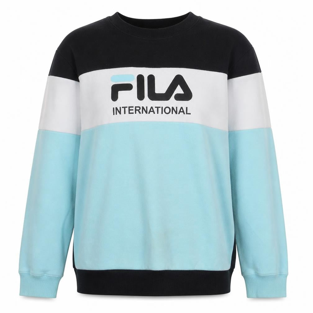 Womens UK Size 16 FILA Multicoloured Pullover Sweatshirt