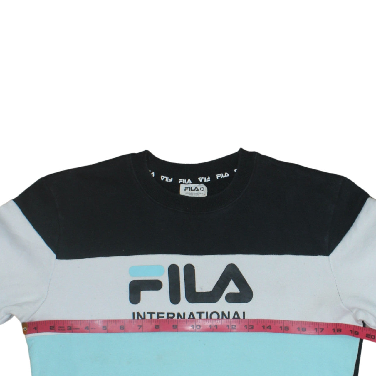 Womens UK Size 16 FILA Multicoloured Pullover Sweatshirt