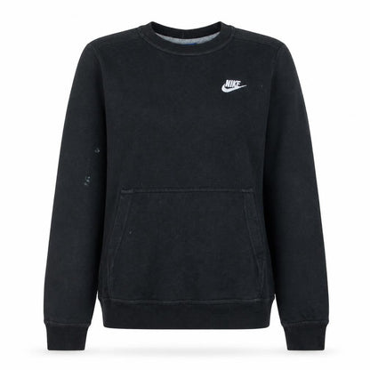 Nike Women’s Black Small Pullover Sweatshirt with Logo Pocket
