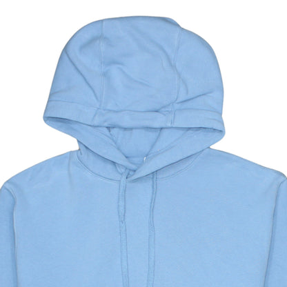Nike Men's Blue Pullover Hoodie Small Logo Fleece Sportswear